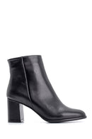 Women's Heeled Leather Boots | Derimod