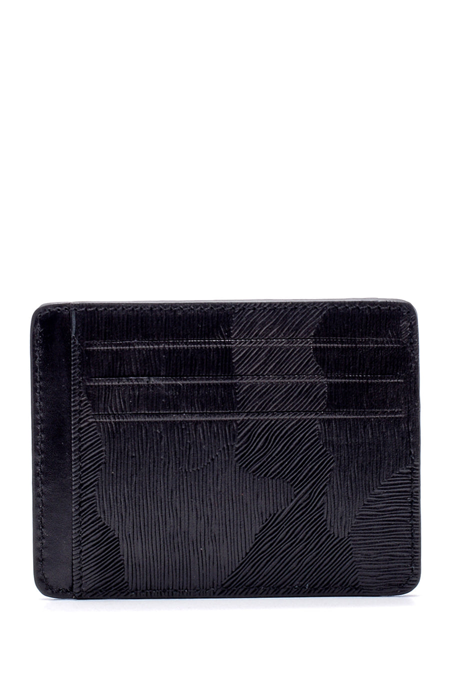 Men's Black Leather Card Holder
