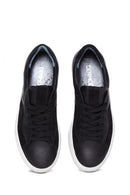 Women's Black Leather Sneaker | Derimod