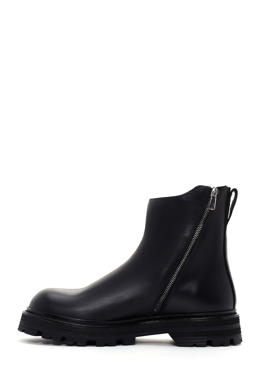 Harley Davidson Men's Black Thick Soled Zippered Boots