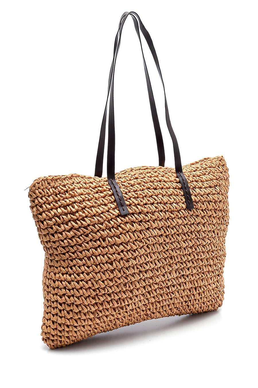 Women's Straw Shoulder Bag