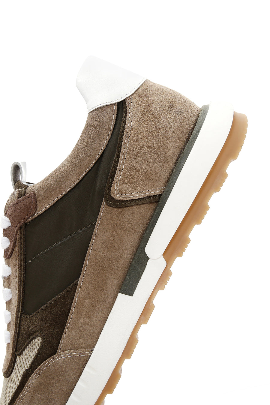Erkek Vizon Deri Sneaker