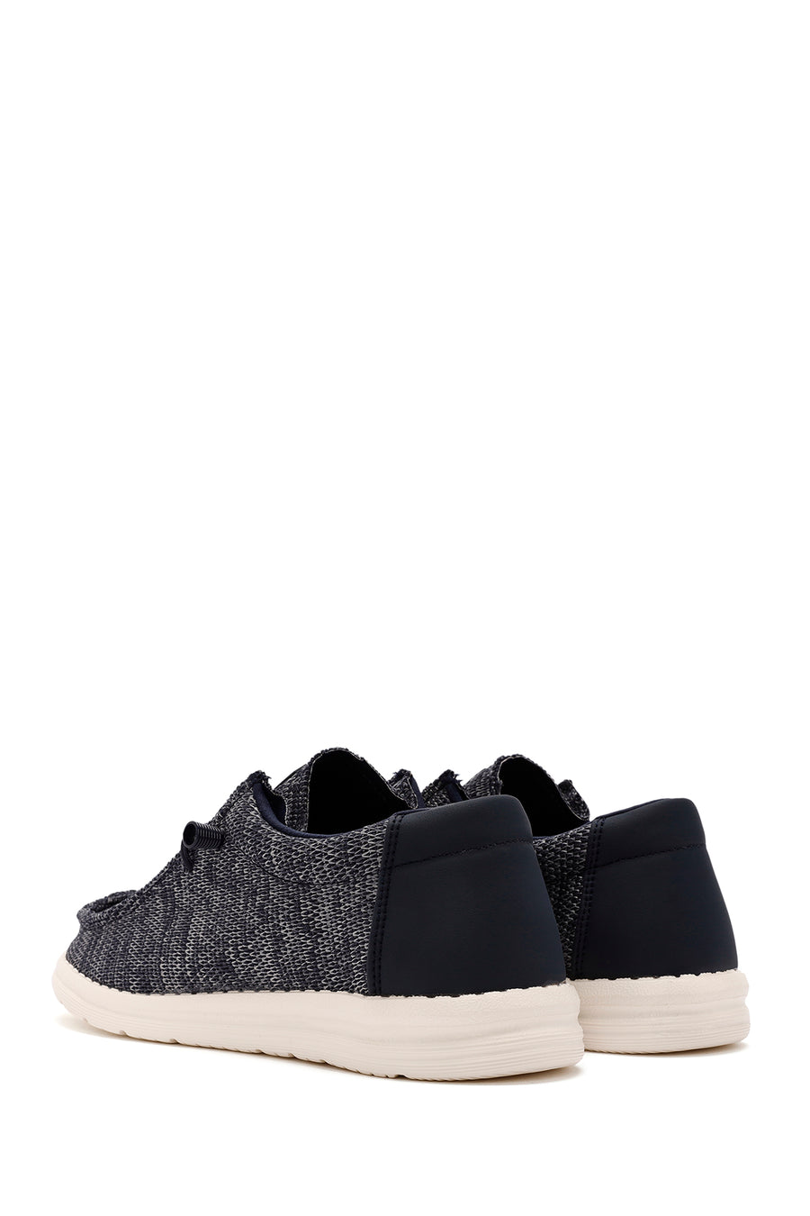 Derimod Zero Men's Navy Blue Fabric Casual Shoes