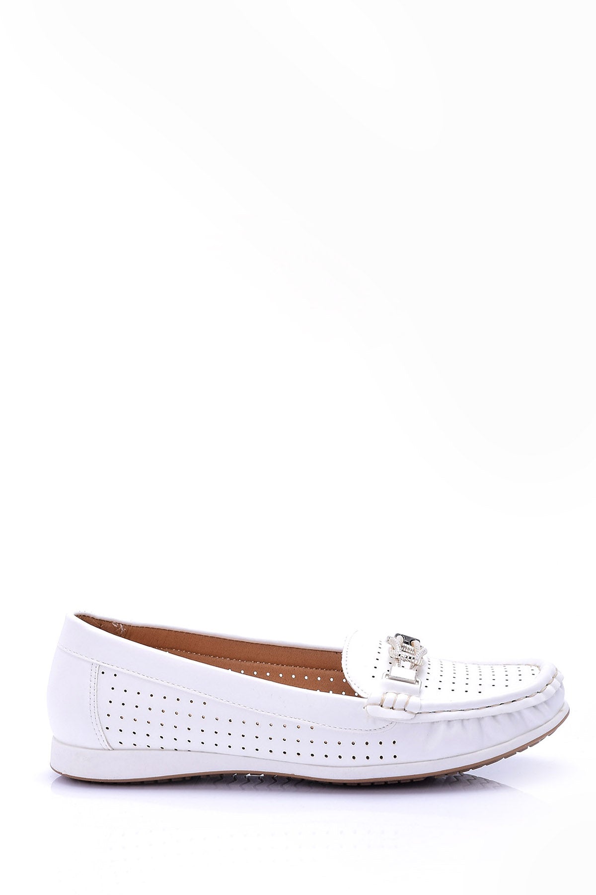 Kadın Toka Detaylı Loafer 19SFE270914 | Derimod