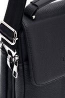 Men's Black Messenger Bag | Derimod