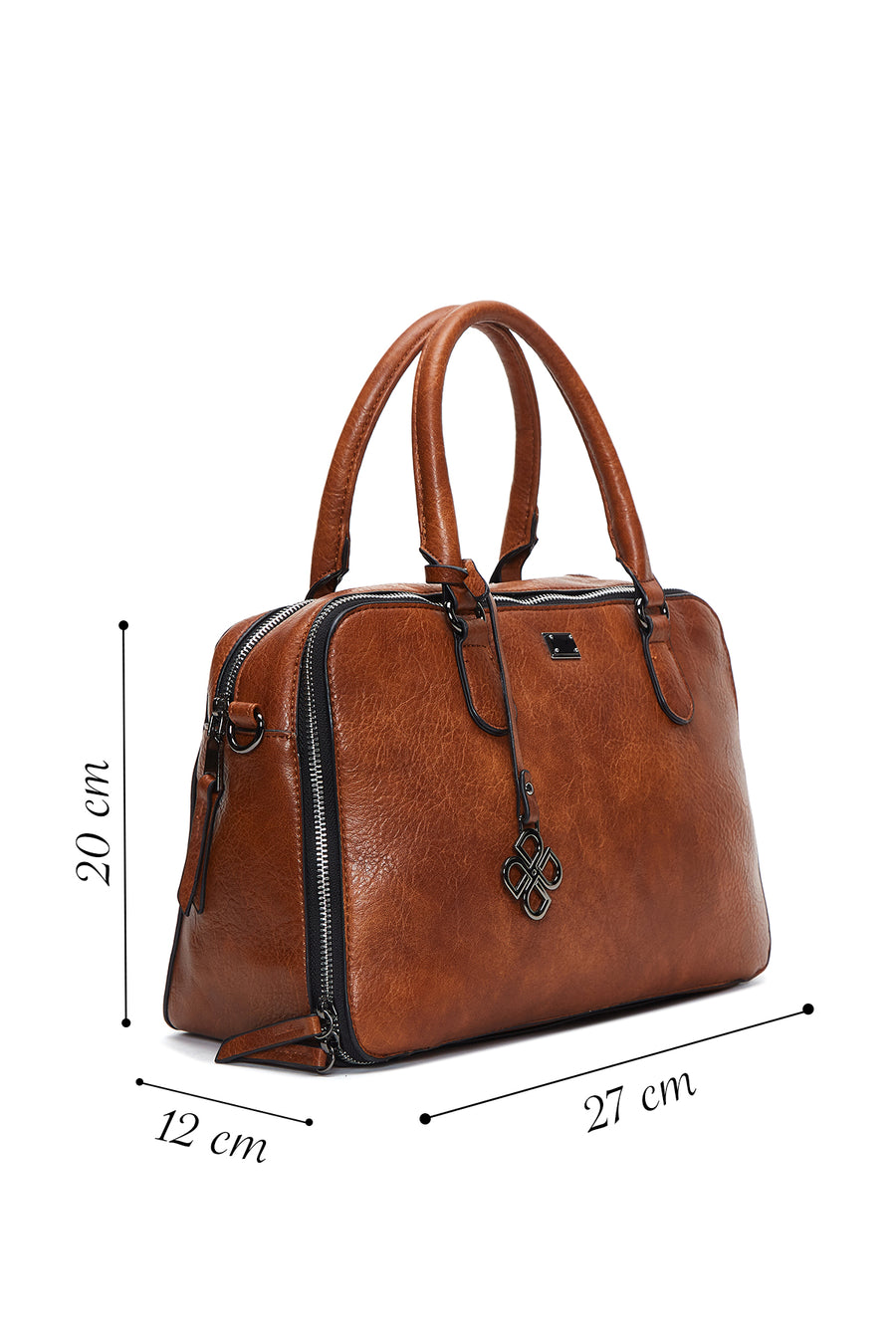 Women's Brown Long Strap Shoulder Bag