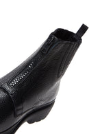 Men's Black Leather Boots | Derimod