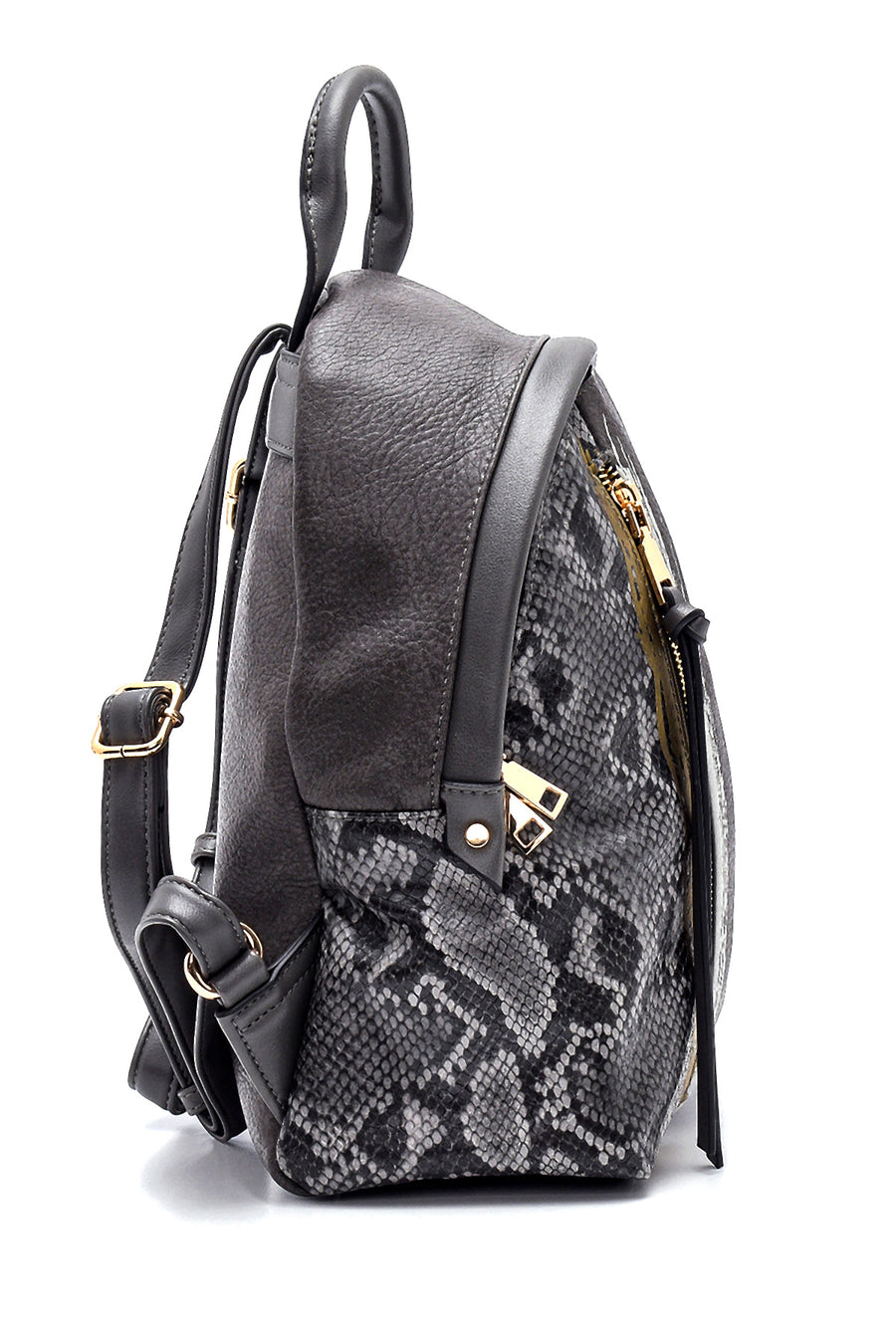 Women's Snake Pattern Backpack