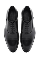Men's Black Laced Leather Classic Shoes | Derimod
