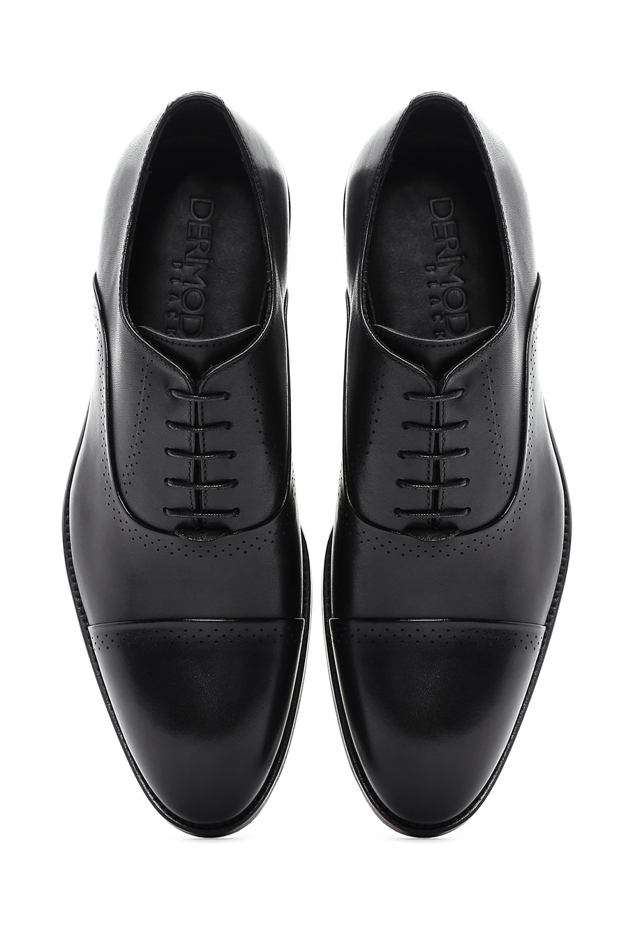 Men's Black Leather Classic Shoes