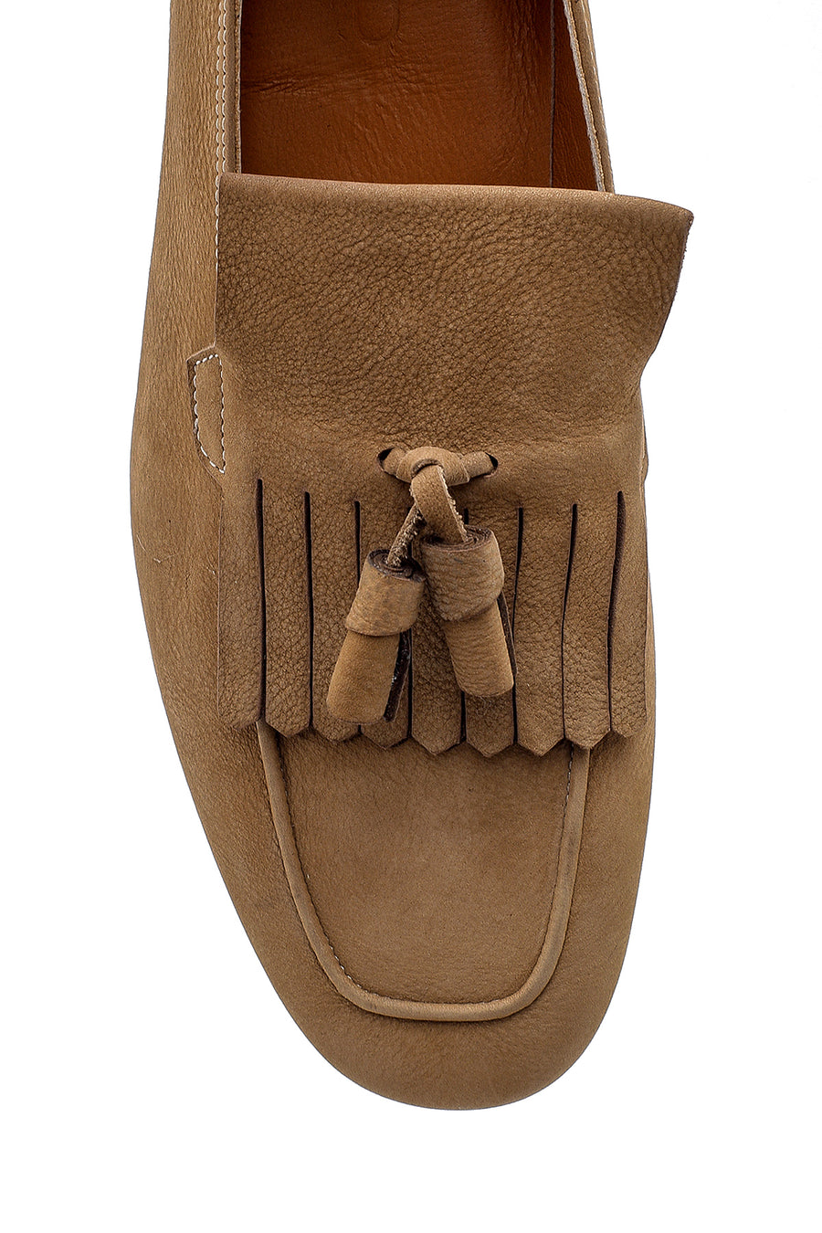 Erkek Nubuk Püskül Detaylı Loafer