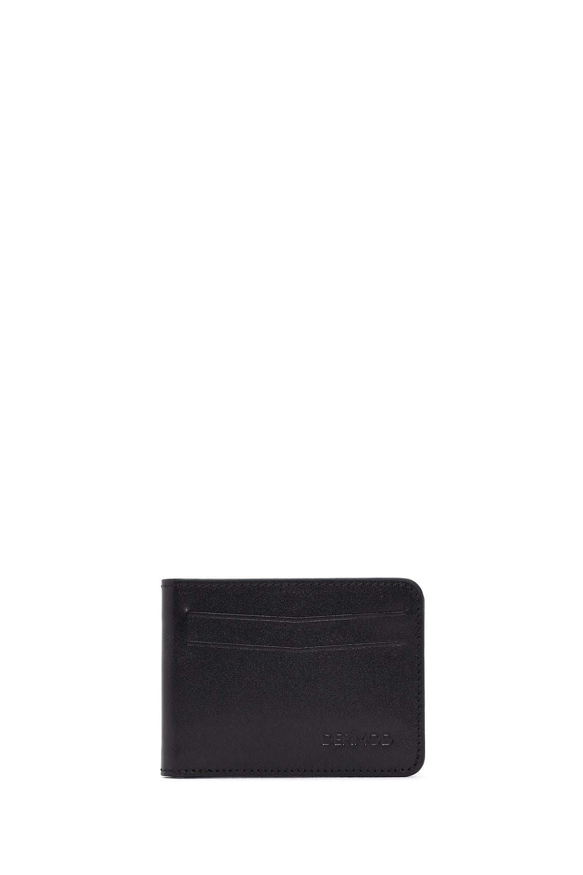 Men's Black Faux Leather Card Holder 000A2D314118 | Derimod