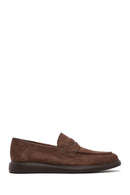 Men's Mink Suede Leather Loafer | Derimod
