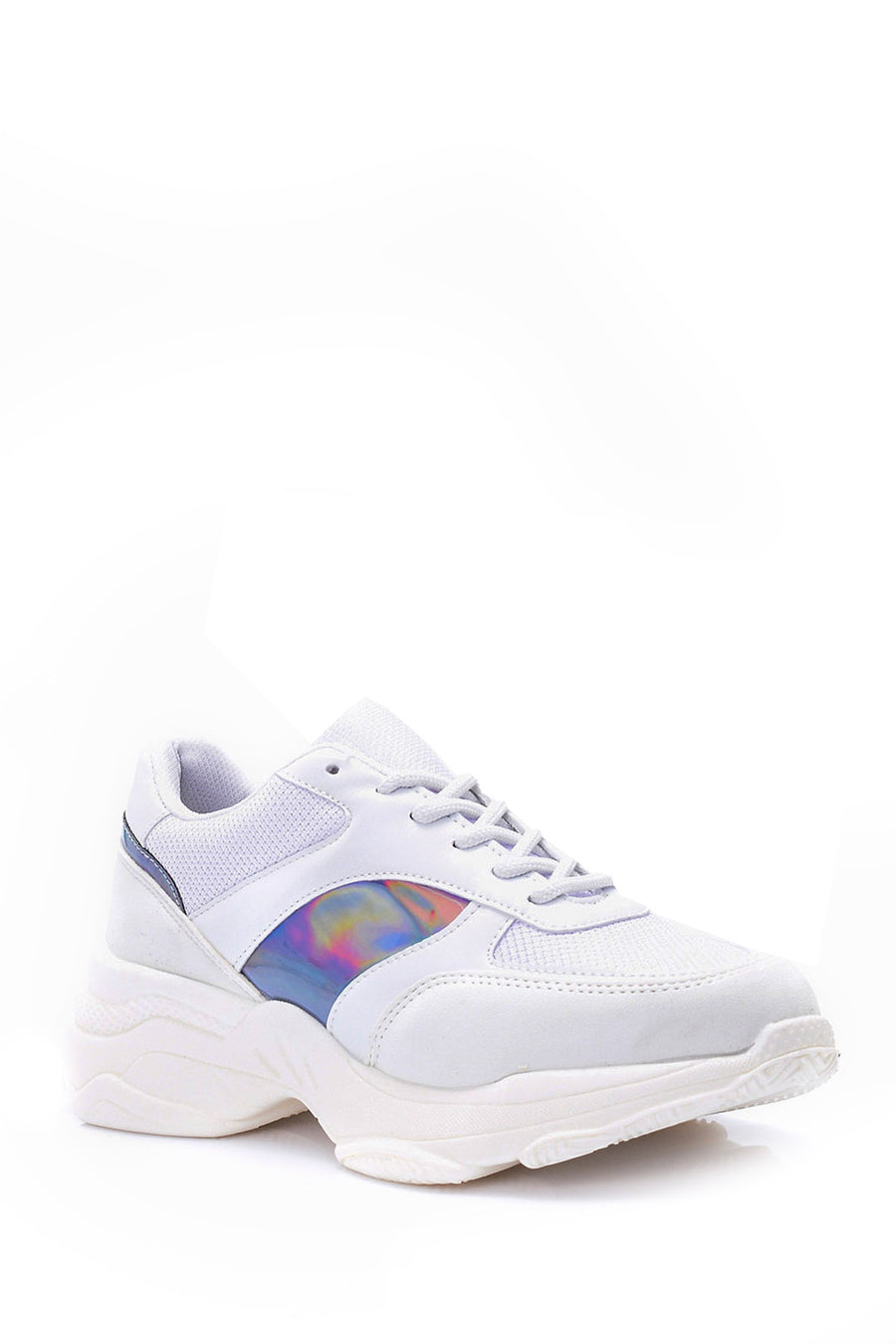 Kadın Süet Detaylı Sneaker