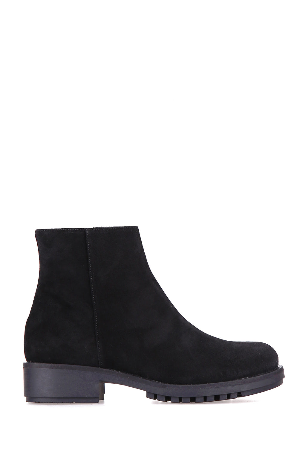 Fermuarlı Kadın Süet Bot