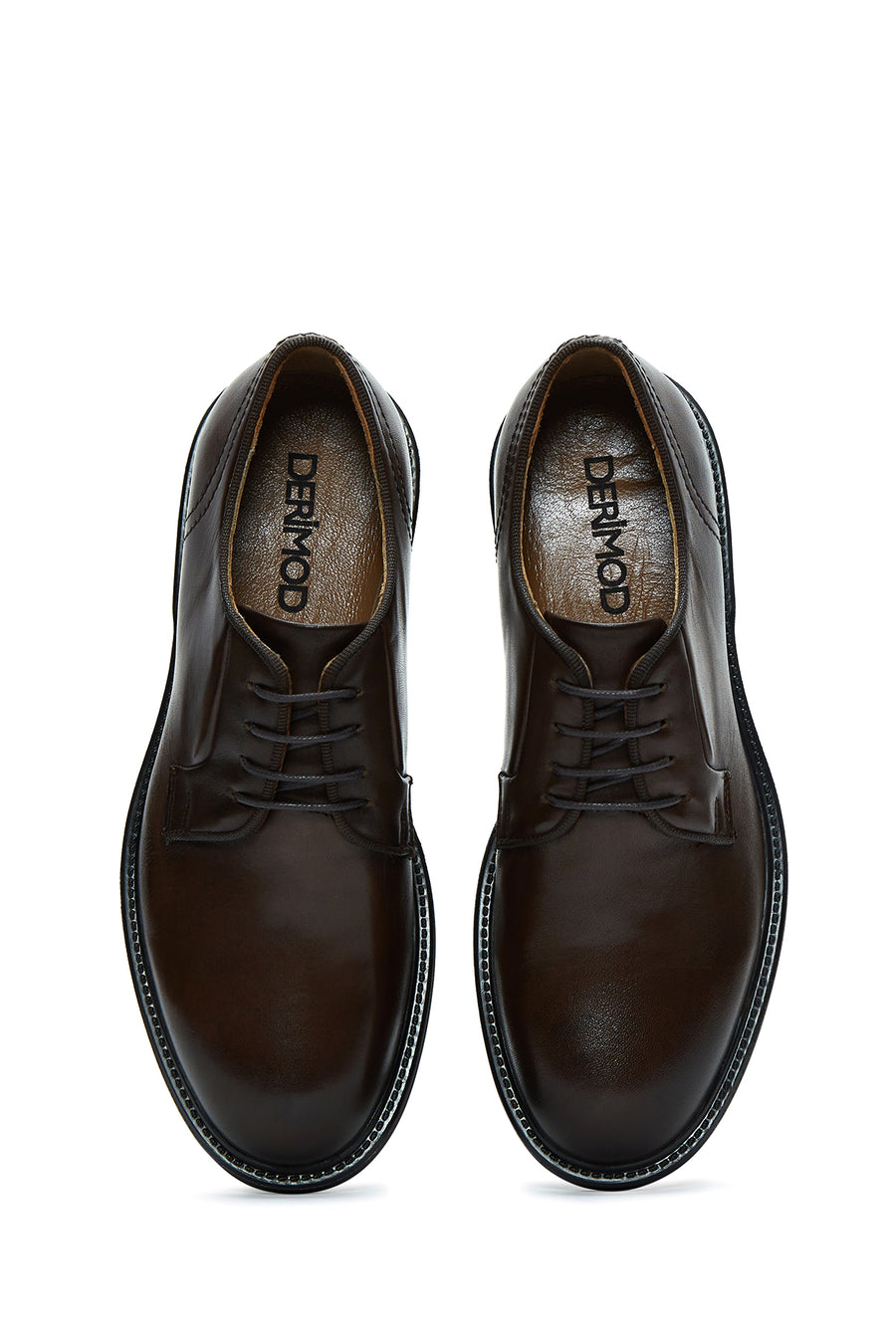 Men's Brown Leather Casual Shoes