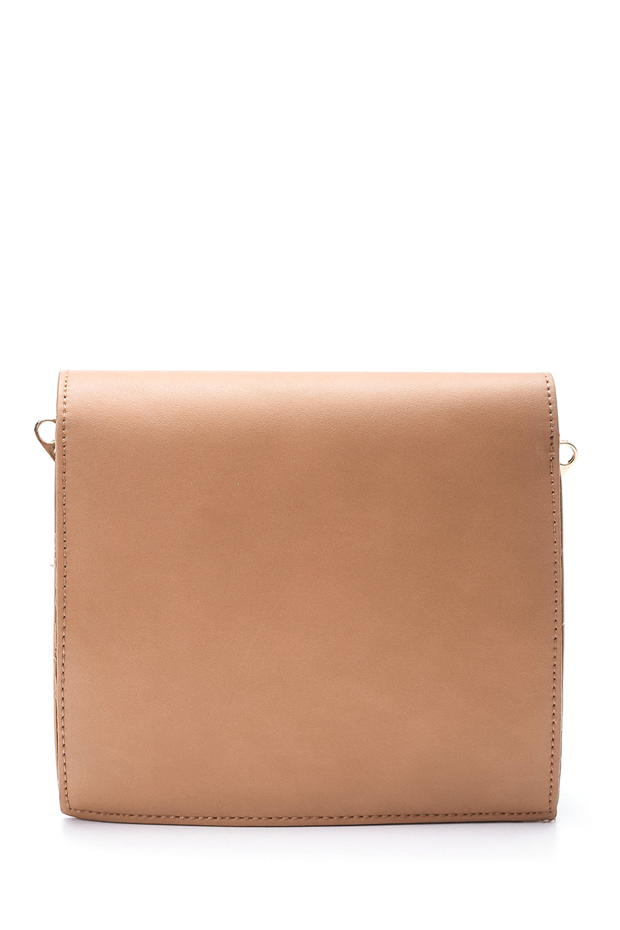 Women's Crocodile Patterned Flap Bag