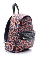 Women's Leopard Pattern Backpack | Derimod