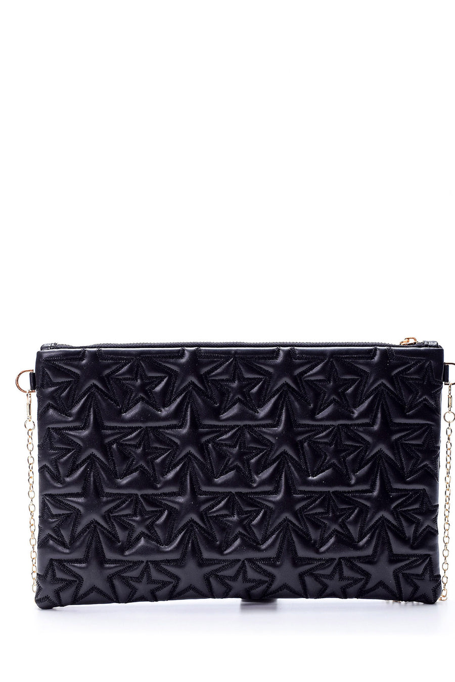 Women's Star Patterned Clutch Bag