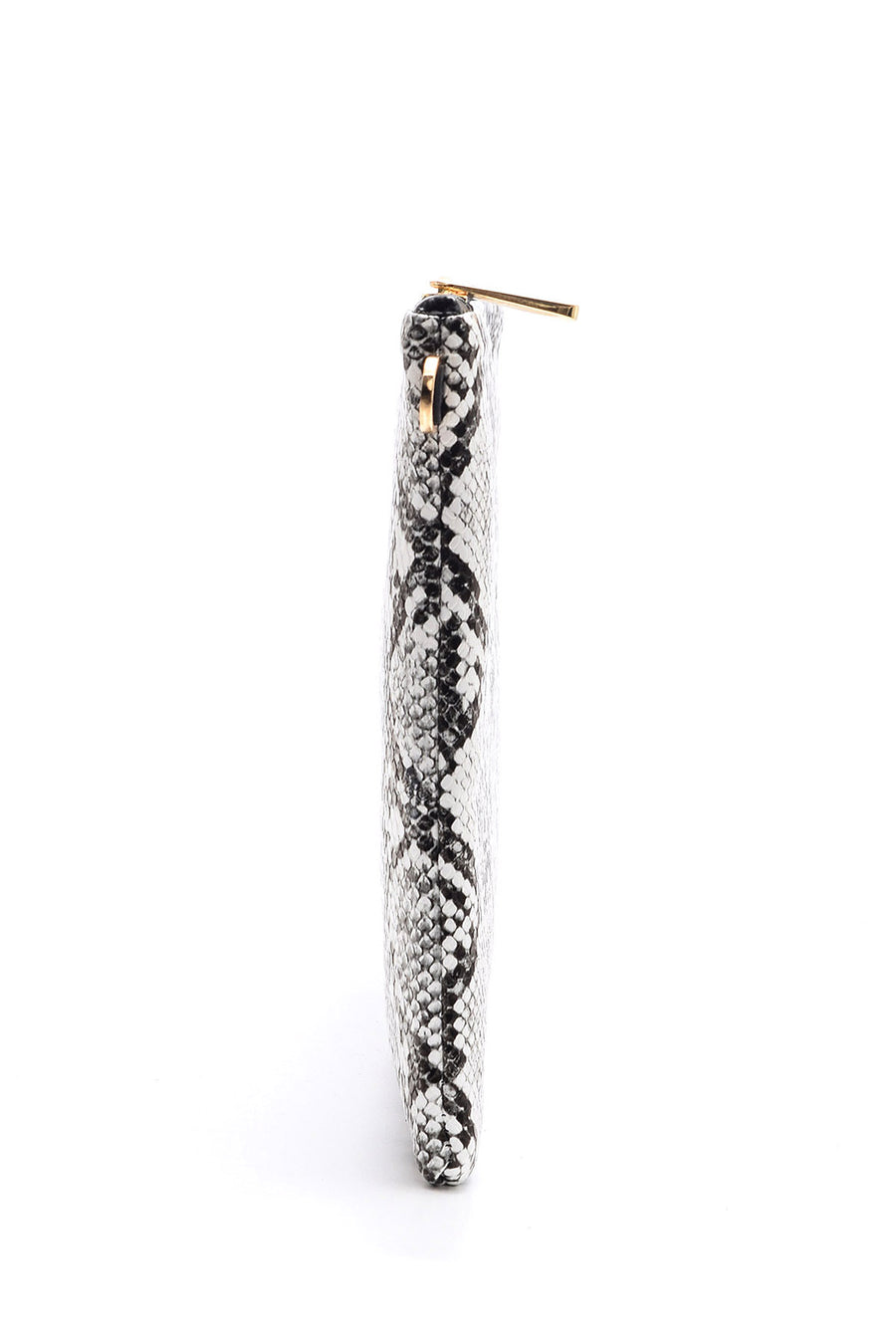 Women's Snakeskin Patterned Clutch Bag