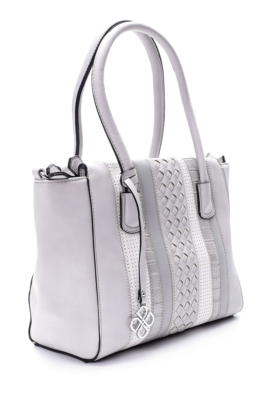 Kadın Örme Detaylı Omuz Çantası
