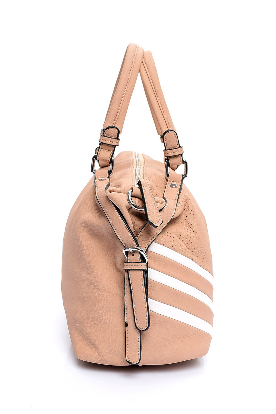 Women's Striped Shoulder Bag