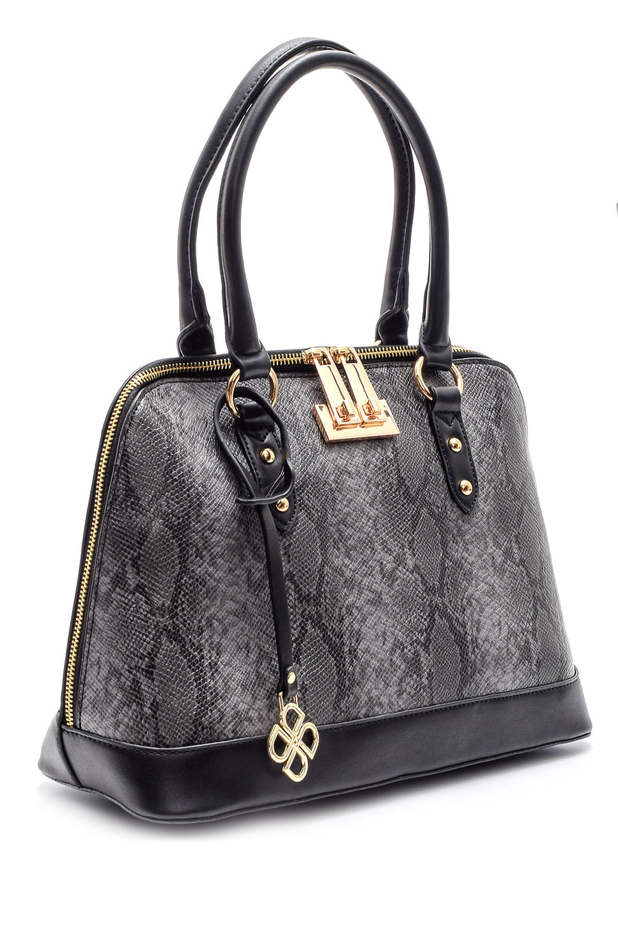 Women's Crocodile Patterned Shoulder Bag