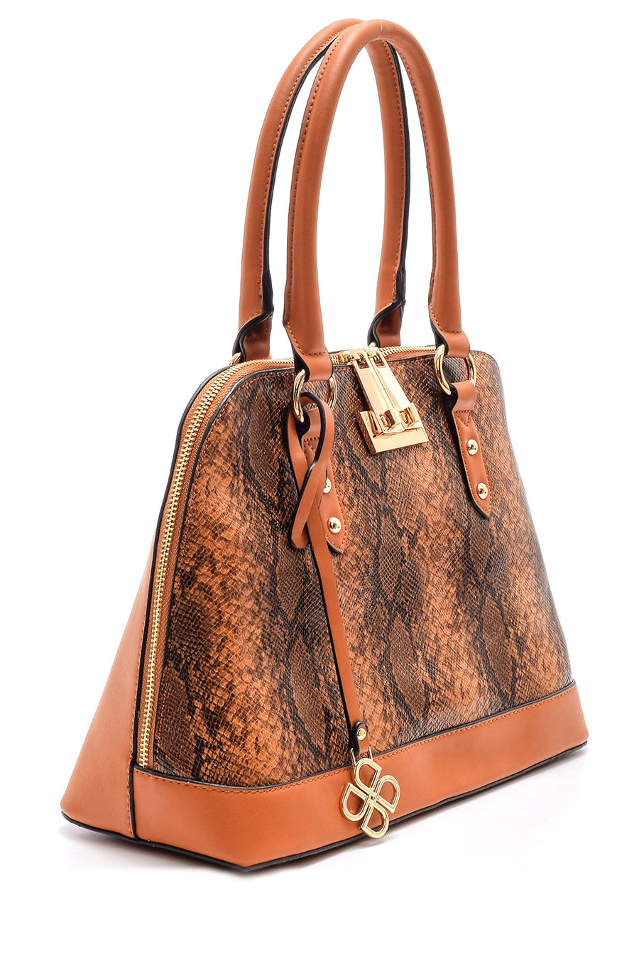 Women's Crocodile Patterned Shoulder Bag