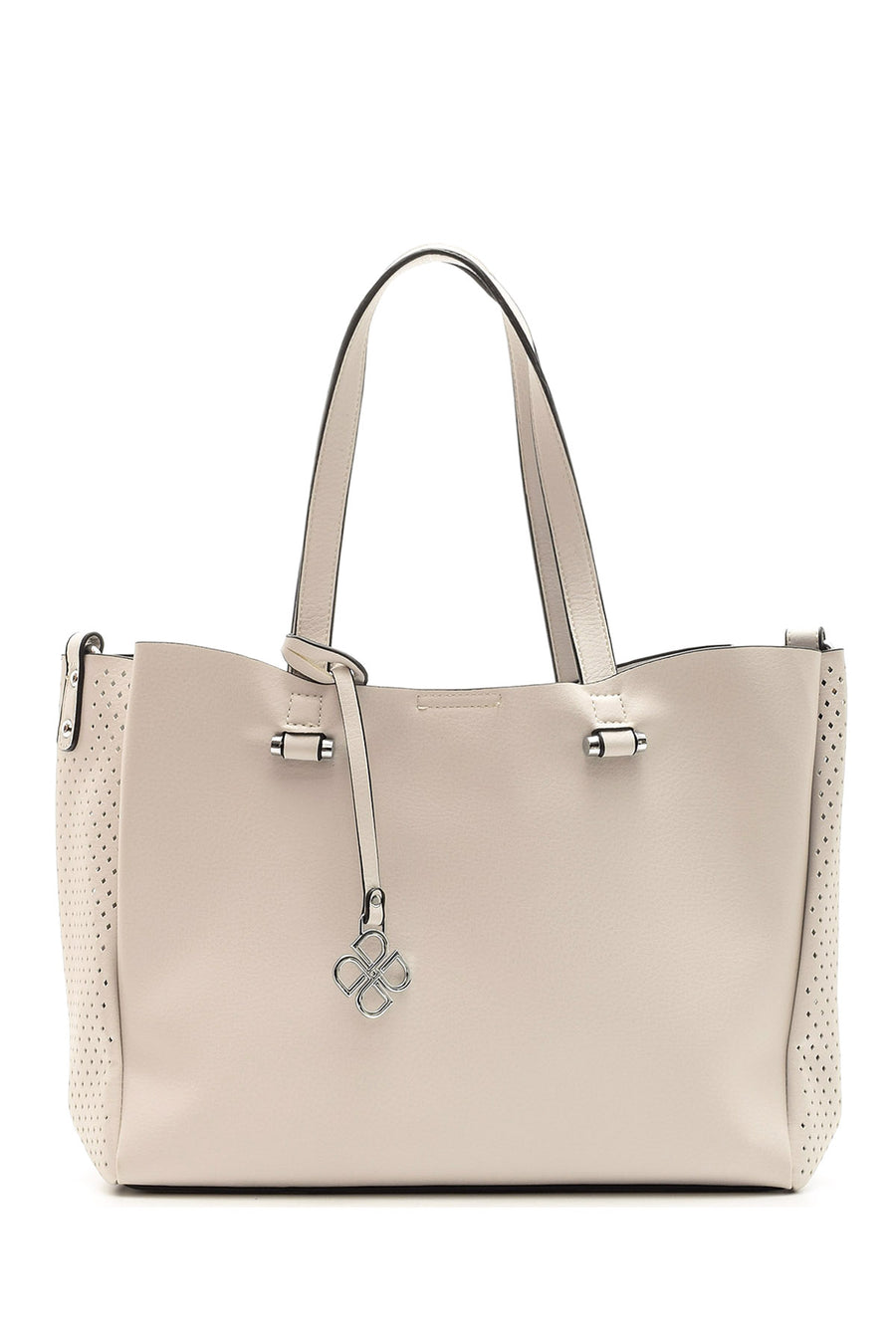 Women's Shoulder Bag with Holes on the Sides 19SBD2555FT | Derimod