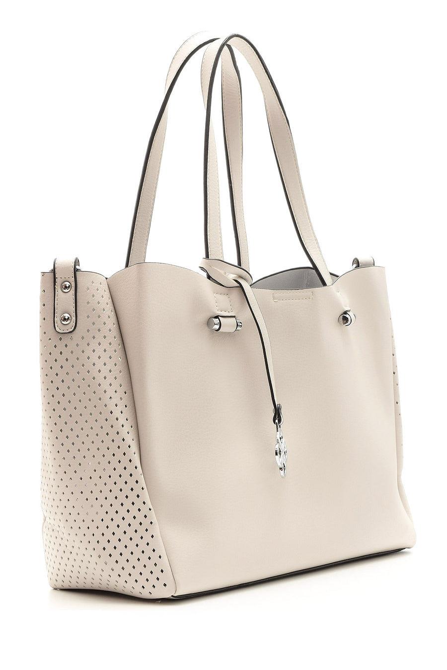Women's Shoulder Bag with Holes on the Sides