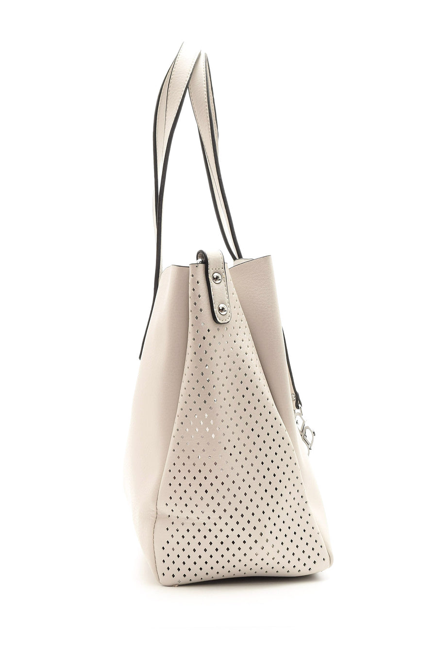 Women's Shoulder Bag with Holes on the Sides