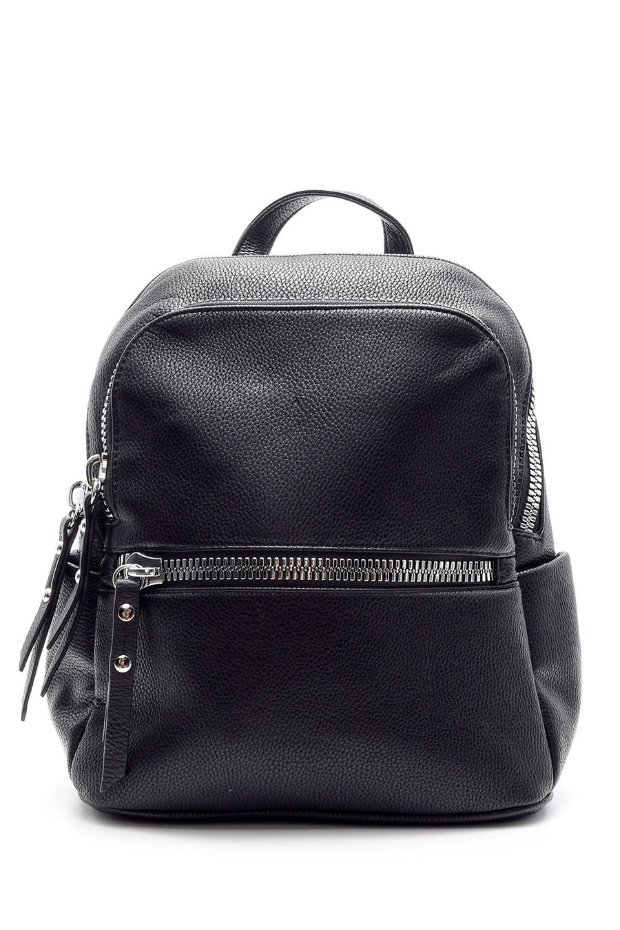 Women's Large Zipper Backpack 19SBD2574FT | Derimod