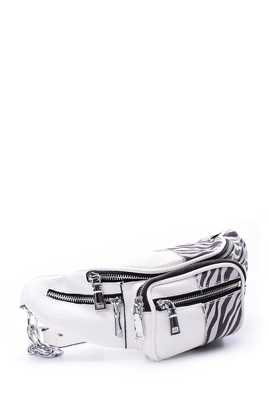 Women's Zebra Pattern Waist Bag
