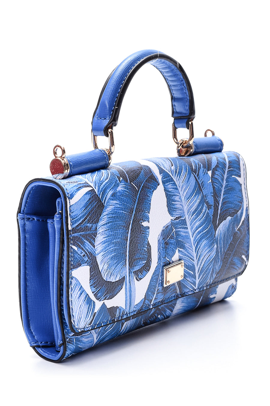 Women's Leaf Patterned Cover Bag