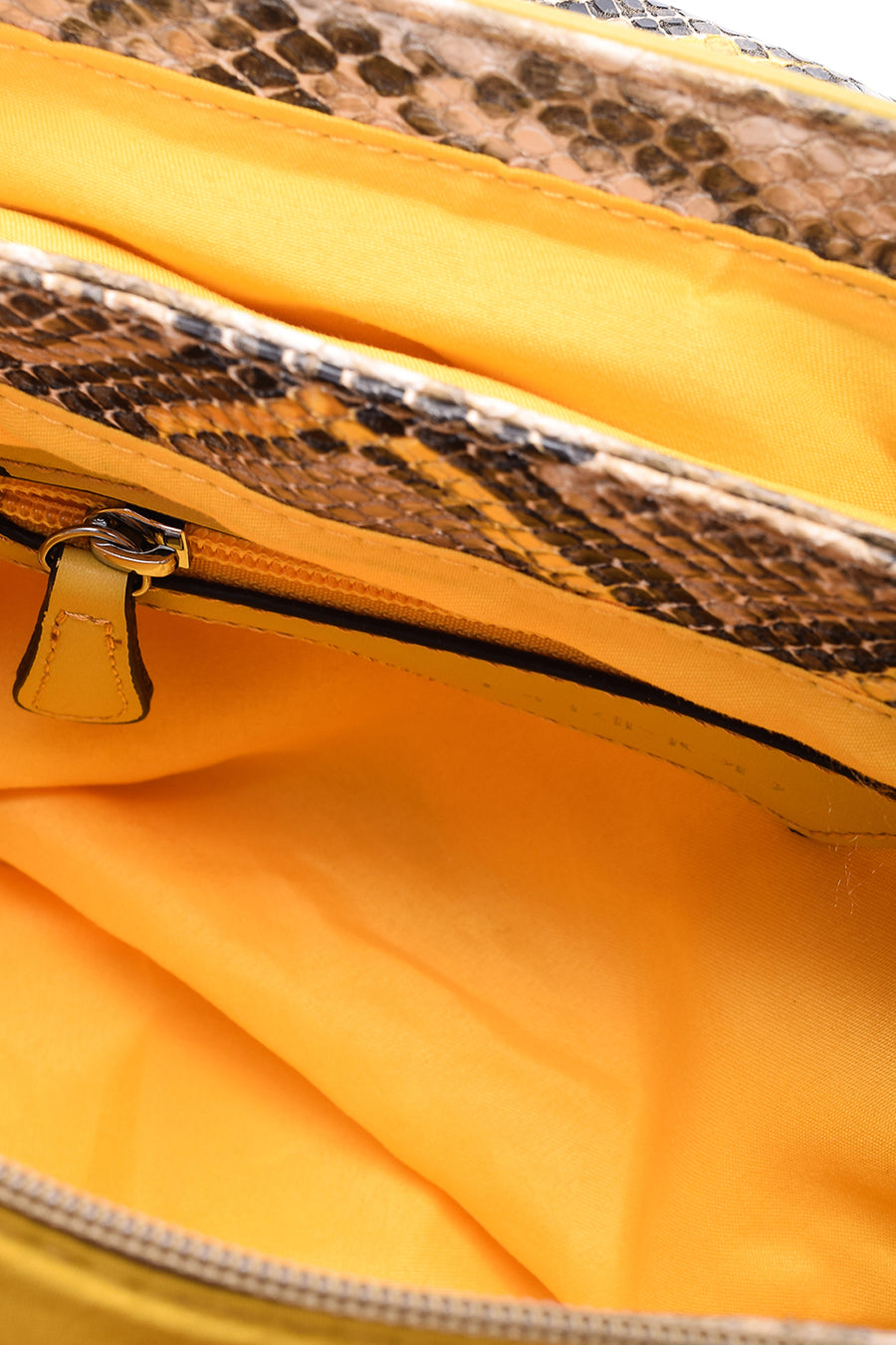 Women's Crocodile Patterned Suede Bag
