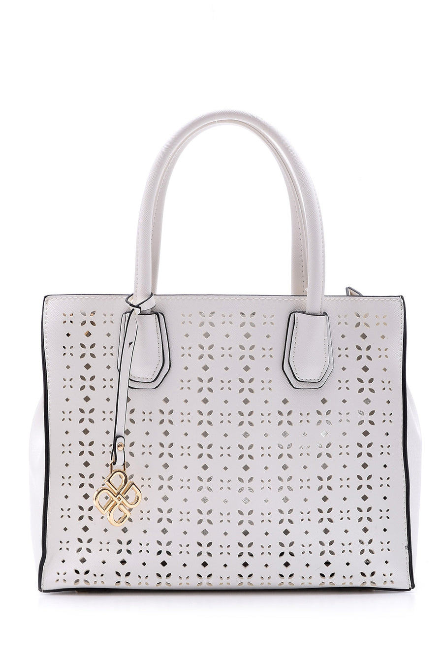 Women's Perforated Shoulder Bag 19SBD2642CV | Derimod