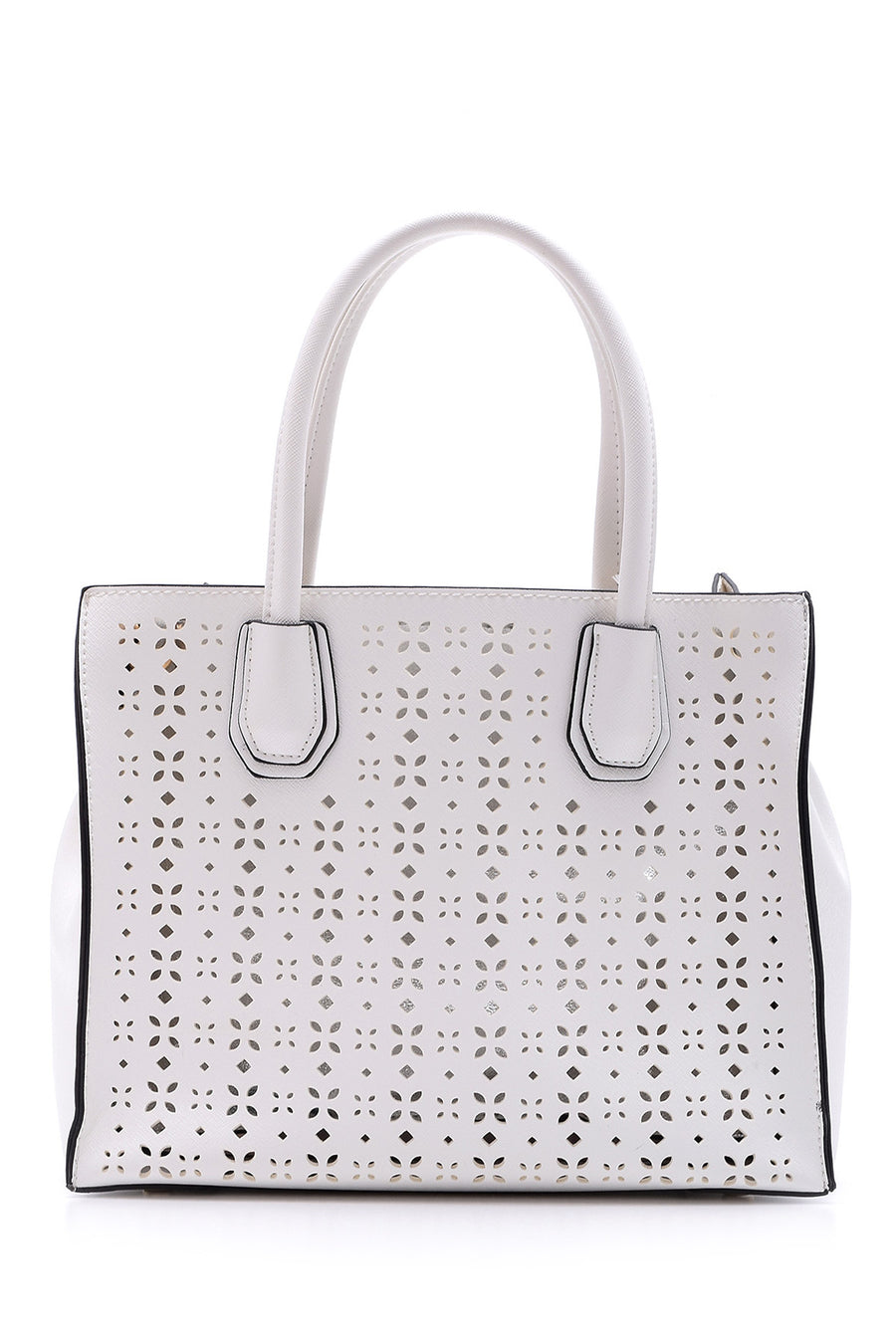 Women's Perforated Shoulder Bag