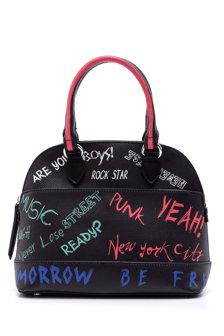 Women's Written Shoulder Bag 19SBD264526 | Derimod