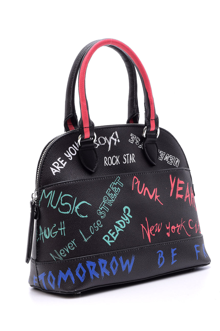 Women's Written Shoulder Bag
