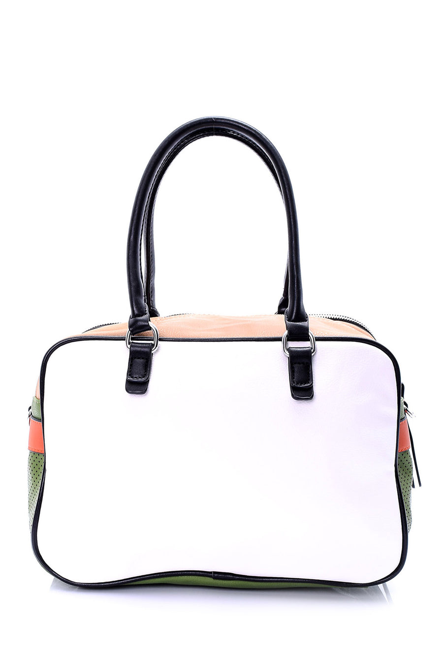Women's Patent Leather Handle Bag