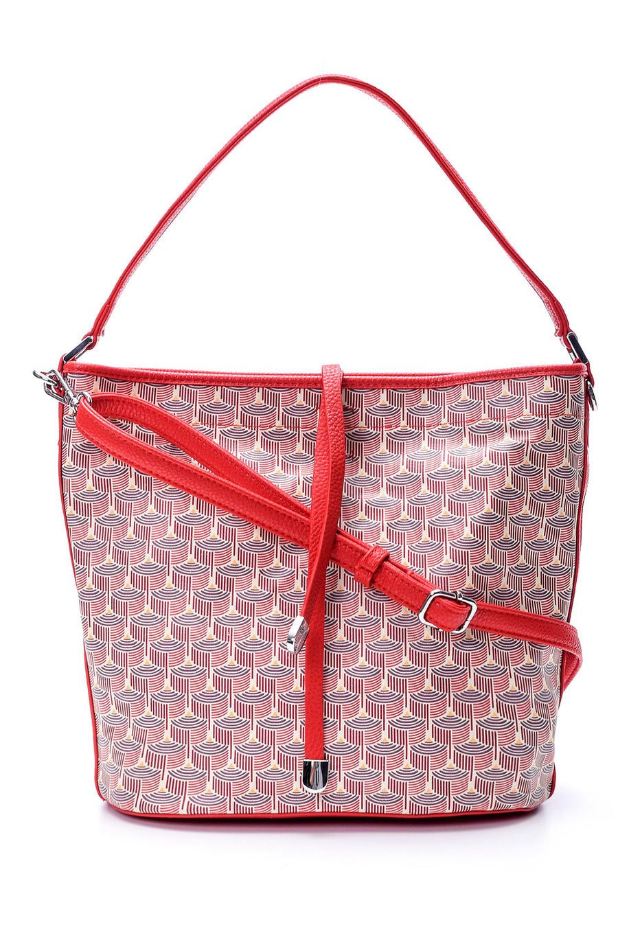 Women's Printed Shoulder Bag 19SBD265526 | Derimod