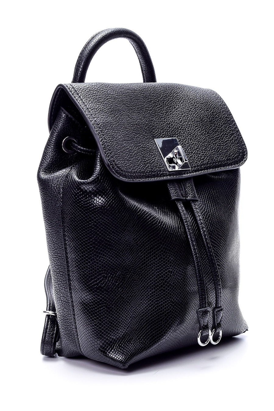 Women's Crocodile Patterned Backpack