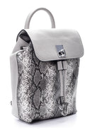 Kadın Kroko Desenli Sırt Çantası | Derimod