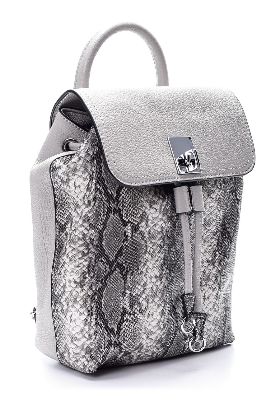 Women's Crocodile Patterned Backpack