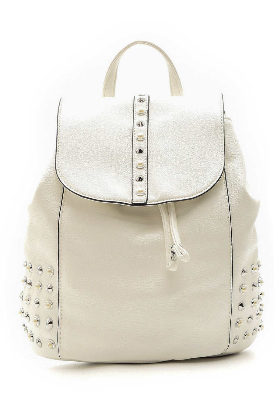 Women's Studded and Pearl Detailed Backpack 19SBD2679FT | Derimod