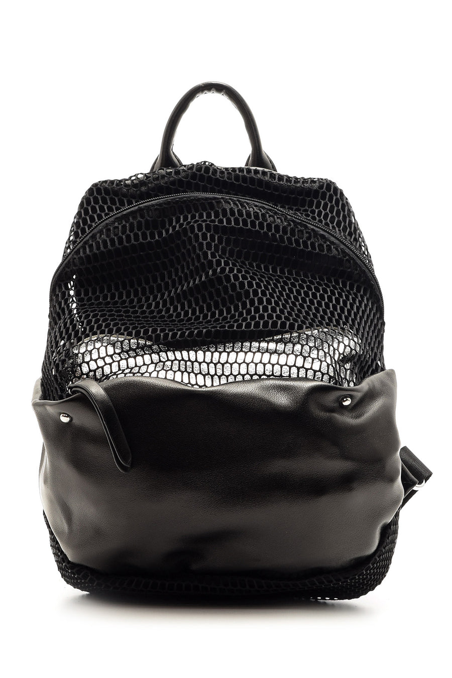 Women's Mesh Detailed Backpack 19SBD268014 | Derimod