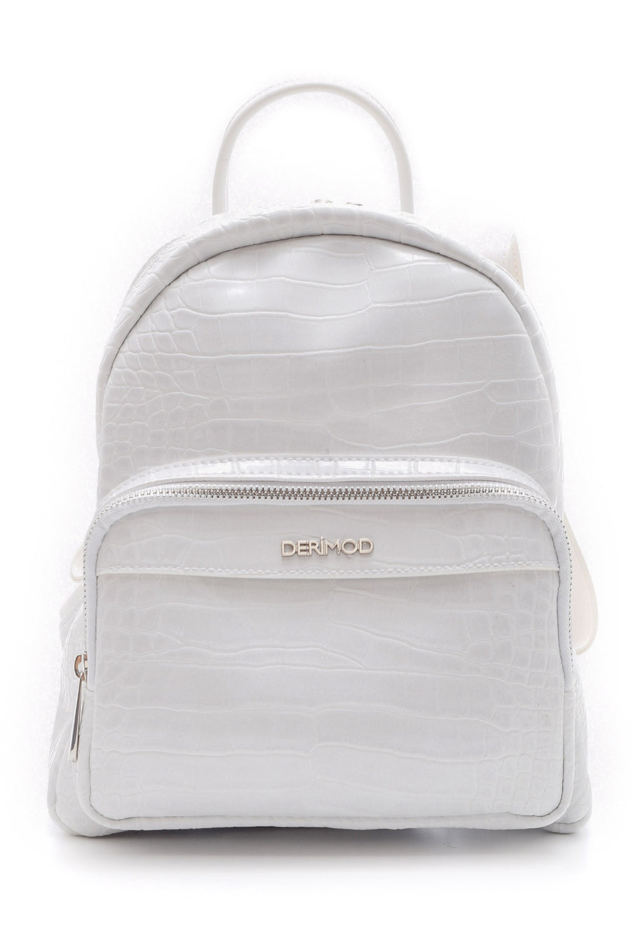 Women's Crocodile Patterned Backpack 19SBD2713E3 | Derimod