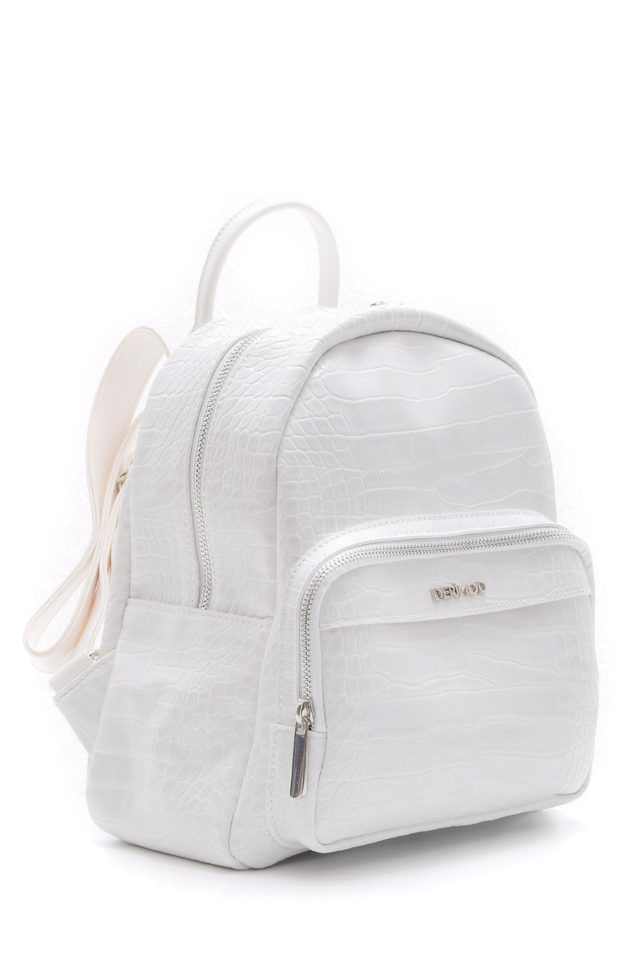 Women's Crocodile Patterned Backpack