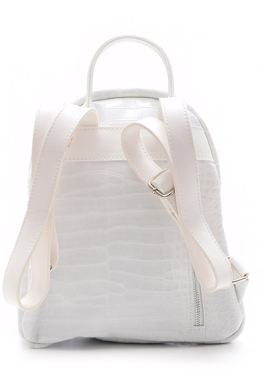 Women's Crocodile Patterned Backpack