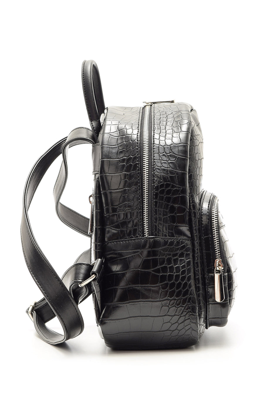 Women's Crocodile Patterned Backpack